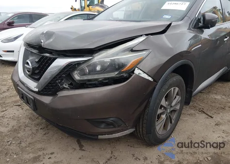 2018 Nissan Murano Sv из США, поврежденный, VIN 5N1AZ2MG5JN169458